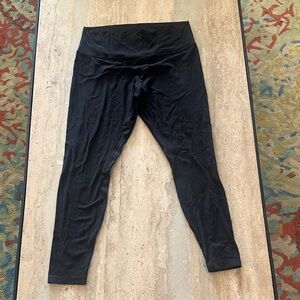 lululemon Align High Rise Pant 28" black size 14